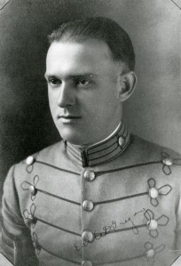 Portrait of Earle Gregory as a VT cadet, early 1920s