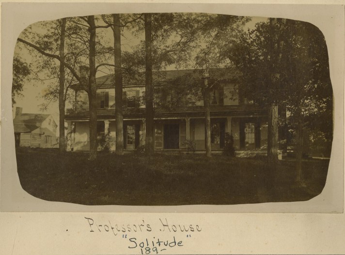 Solitude, 1890s, then a private residence.