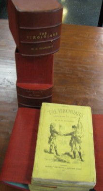 Case and volumes of The Virginians