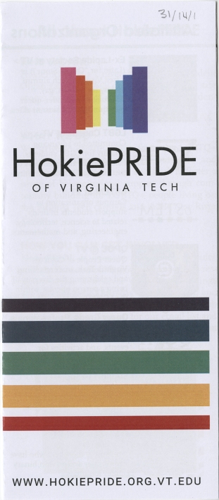 Brochure for HokiePRIDE