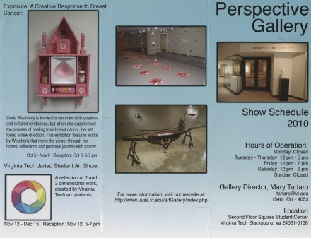 Brochure for the Perspective Gallery