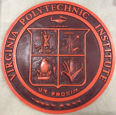 VPI seal, depicting Virtus as an Amazon
