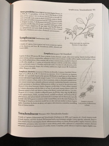 Sample page of the 2012 Flora of Virginia (page 951)
